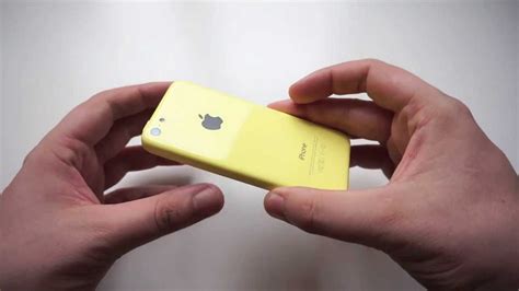 iPhone 5c Unboxing (Yellow) - YouTube