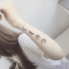 15 ideias de Fases da lua | tatuagem de fases da lua, tatuagem lua ...