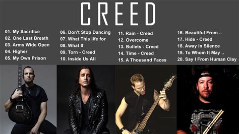 Best Song Of Creed Band - Creed Full Playlist - YouTube