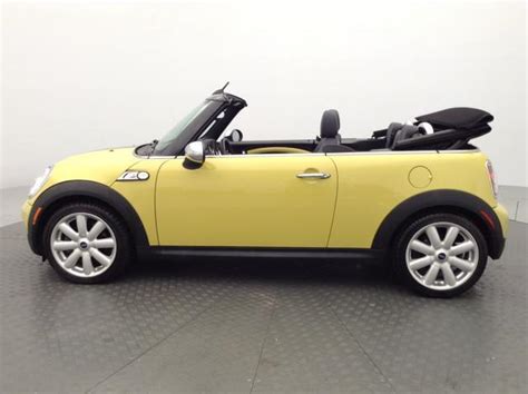 2009 MINI Cooper 2dr S 61669 Miles Interchange Yellow Convertible 1.6L ...