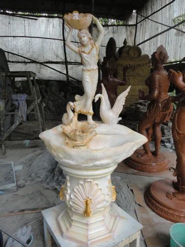 Lady with Duck Fountain Statue at Rs 12345/piece | Fountain Model in ...