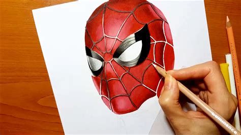 How To Draw Spiderman Homecoming | AESTHETIC DRAWING