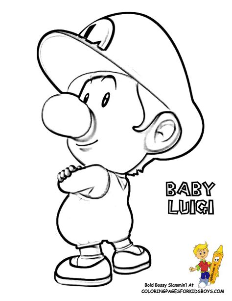 The Best Baby Luigi Coloring Pages - Home, Family, Style and Art Ideas