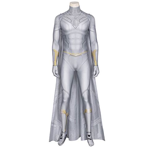 WandaVision Costume White Vision Cosplay Costume Superhero Suit – ACcosplay