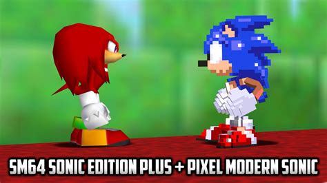 ⭐ Super Mario 64 PC Port - Mods - SM64 Sonic Edition Plus + Pixel Modern Sonic - 4K 60FPS - YouTube