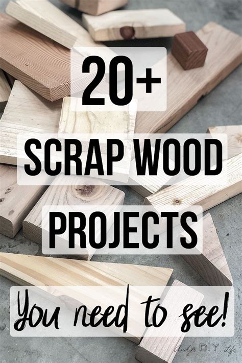 25 Simple Scrap Wood Projects for Beginners | Scrap wood projects, Easy ...