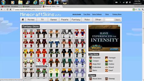 Minecraft Skin Tutorial - YouTube