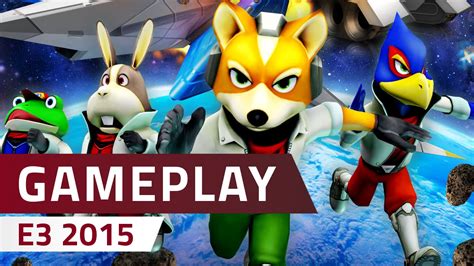 Star Fox Zero - Gameplay - E3 2015 - YouTube