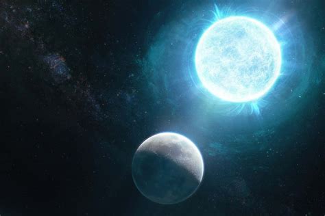 White dwarf star is the size of the moon but more massive than the sun | New Scientist