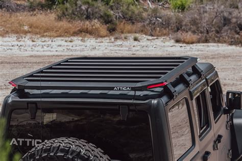 2018-2023 Jeep Wrangler JL Frontier Series Roof Rack | Attica 4x4 | Truck & Jeep Accessories