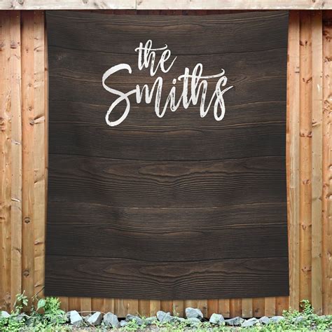 Wedding Backdrop Rustic Wood Wedding Banner Photo Booth - Etsy