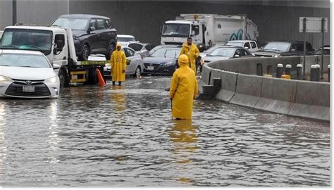 Saudi Arabia: Heavy rain floods Jeddah for second time in a week ...