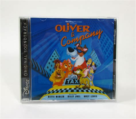 RARE Retired OOP Walt Disney Oliver & Company Original Soundtrack Music CD 1987 for sale online ...