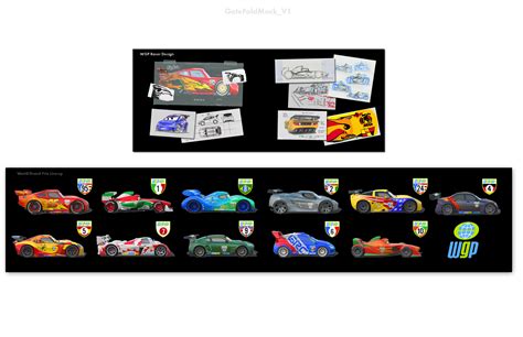 Cars 2 International Racers Line-up