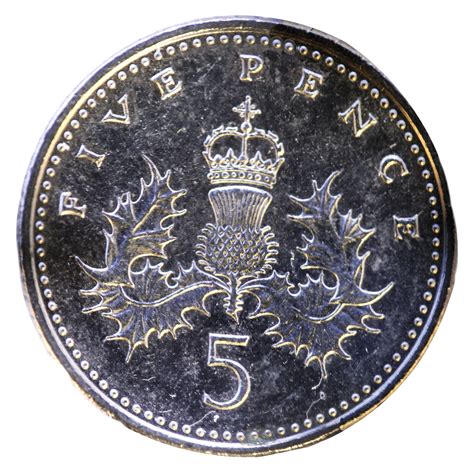 5p Macro (Reverse) | Reverse side of a British 5p coin - the… | Flickr