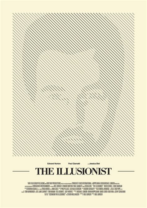 The Illusionist Archives - Home of the Alternative Movie Poster -AMP-