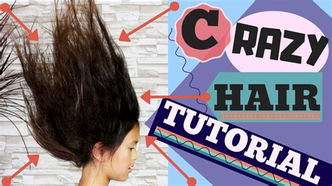 Crazy Hair Day for School Tutorial | Troll Hairdo - YouTube