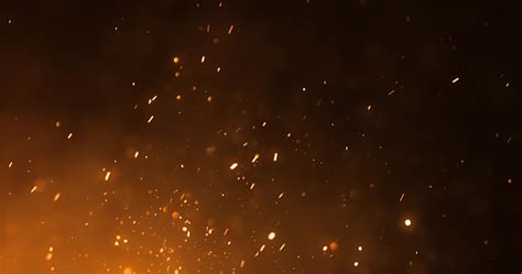 Fire Sparks Background Stock Photo - Download Image Now - Fire - Natural Phenomenon, Sparks ...