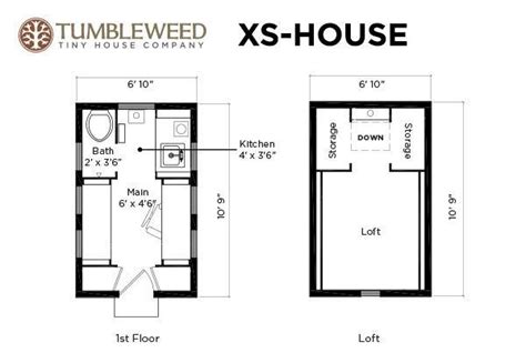 Tumbleweed Tiny House Floor Plans - floorplans.click