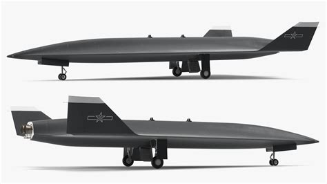 China WZ 8 Hypersonic Surveillance Drone 3D Model $59 - .obj .lxo .ma .max .fbx .c4d .blend .3ds ...