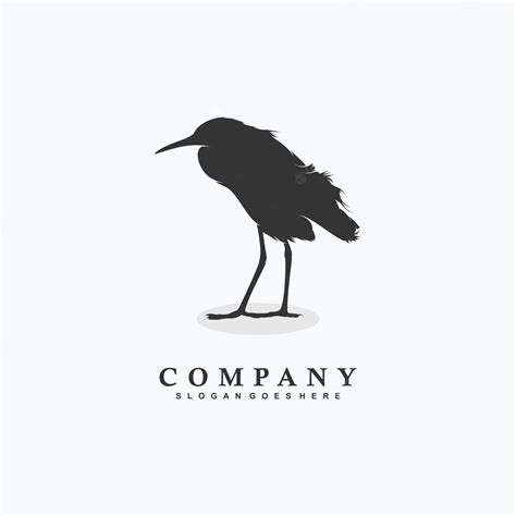 Premium Vector | Vector illustration of bird logo design, bird silhouette