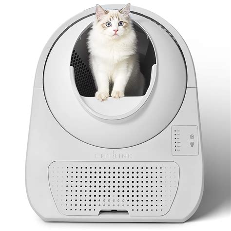 Buy CATLINK Self Cleaning Automatic Litter Box, Double Odor Removal ...