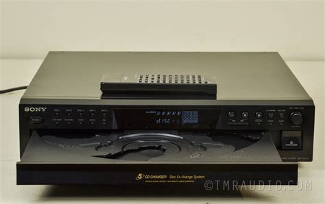 Sony CDP-CE275 5 Disc CD Changer / Player in Factory Box; Remote - The Music Room