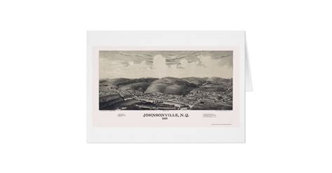 Johnsonville, NY Panoramic Map - 1887 | Zazzle