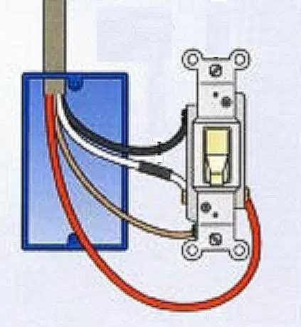 Where to connect the red wire to a light switch - The Silicon Underground