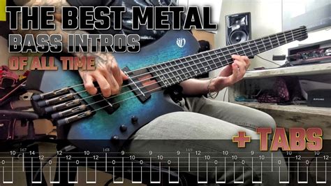 THE BEST METAL BASS INTROS OF ALL TIME + TABS - YouTube