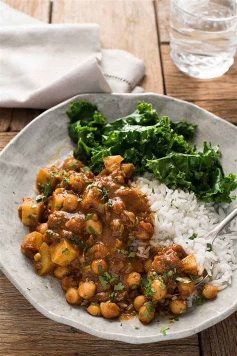 Easy Chickpea & Potato Curry (Chana Aloo Curry) | RecipeTin Eats