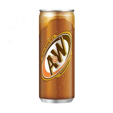 A&W Root Beer Can