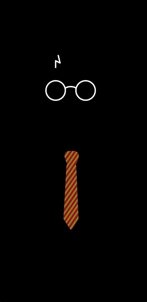 Harry Potter minimal, minimal, harry potter, black, dark, white, red ...