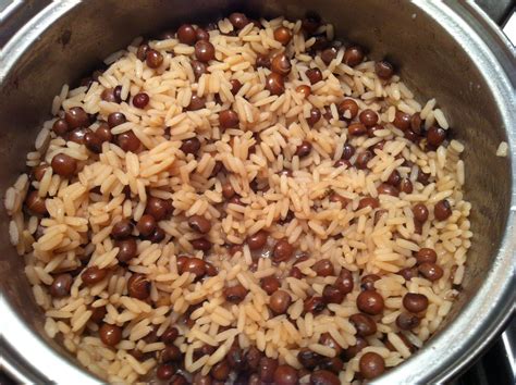 Bajan style rice and peas that my mother taught me to make. Rice ...