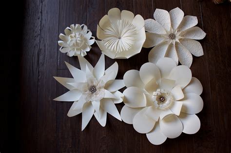 paper flower group small centerpiece by balushka on Etsy