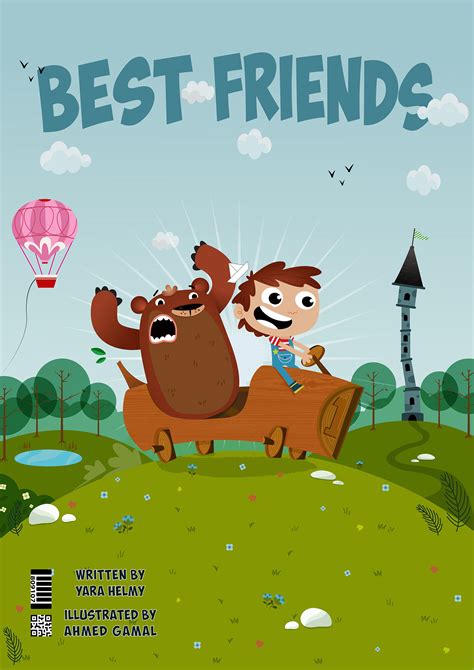 best friends children's book cover on Behance