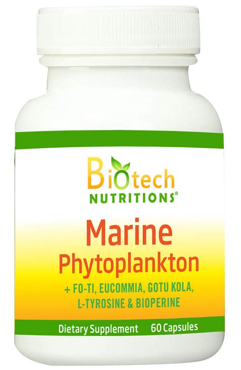 Biotech Nutritions Marine Phytoplankton 60 Capsules : Fresh Health ...