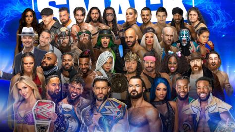 SmackDown Roster Post 2021 WWE draft Tier List (Community Rankings ...