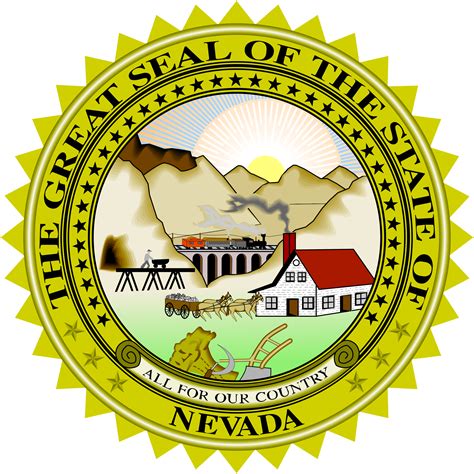 Nevada State Seal PNG & SVG Vector - Freebie Supply