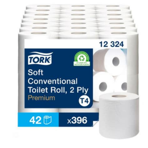 PJD Safety Supplies. Tork Soft Conventional Toilet Roll Premium, 2 Ply