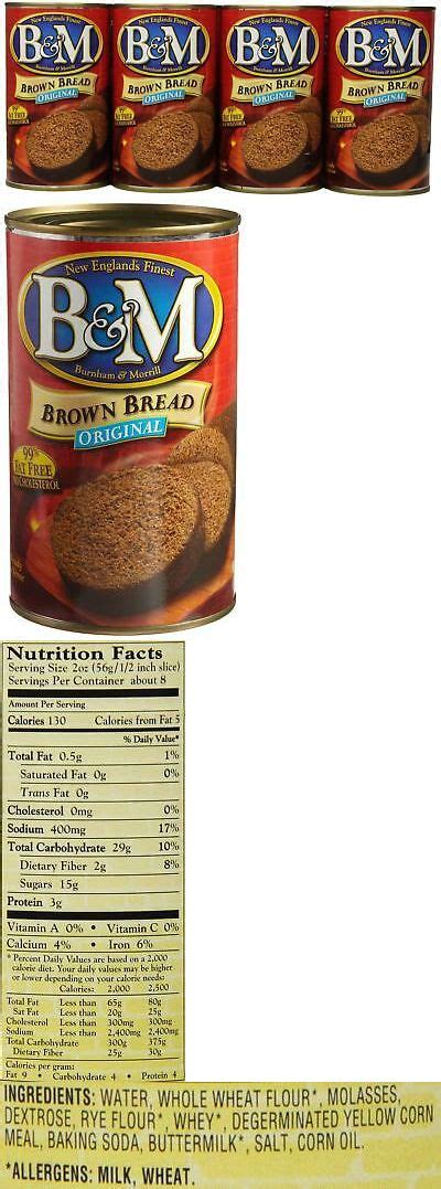 Bread 62694: B And M Brown Bread, Original Flavor, 16 Ounce (Pack Of 12) -> BUY IT NOW ONLY: $45 ...