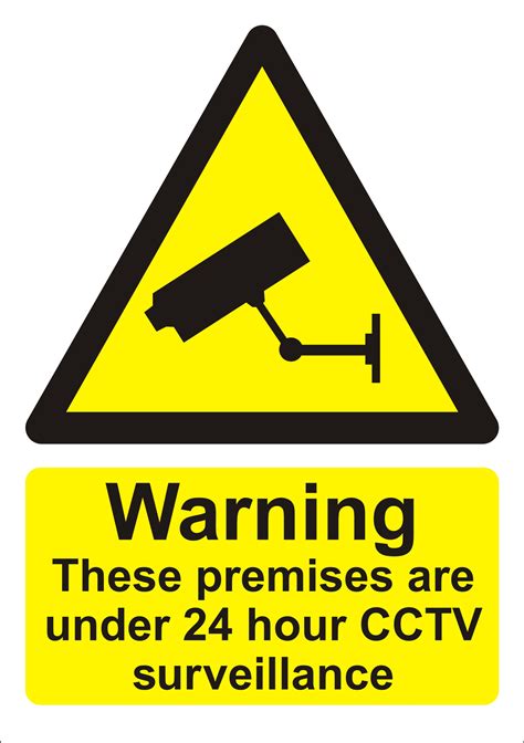 Printable Free Printable Cctv Signs