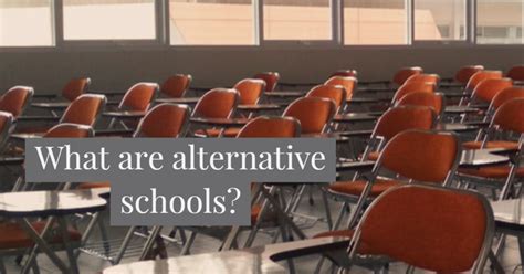 What Are Alternative Schools? — Words Alive