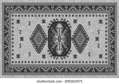 Carpet Design Texture Persian Tebriz Rugs Stock Illustration 2210675409 | Shutterstock