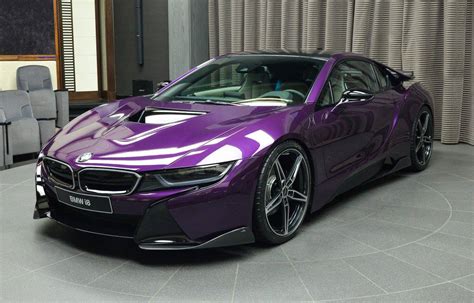 Gallery: 1 of 1 Twilight Purple BMW i8 in Abu Dhabi - GTspirit