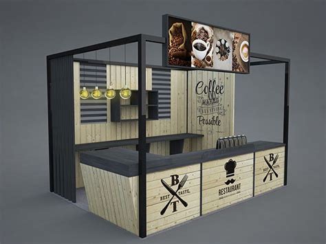 Food Festival Booth Design on Behance | Booth design, Cafe interior design, Festival booth