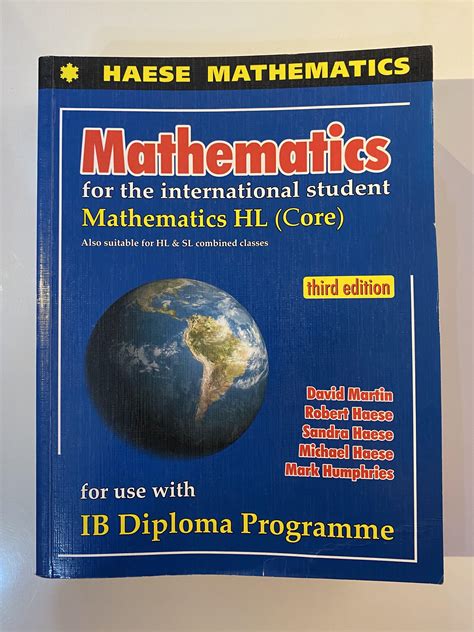 IB HL Mathematics Textbook, Books & Stationery, Textbooks, Tertiary on ...