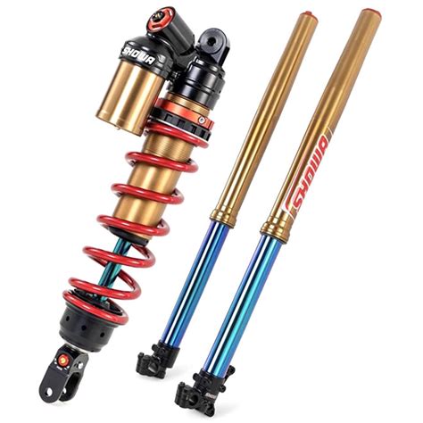 Showa Complete Front Forks & Rear Shocks Custom Race Suspensions Set