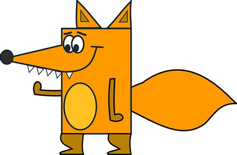 Fox Cartoon Funny · Free vector graphic on Pixabay