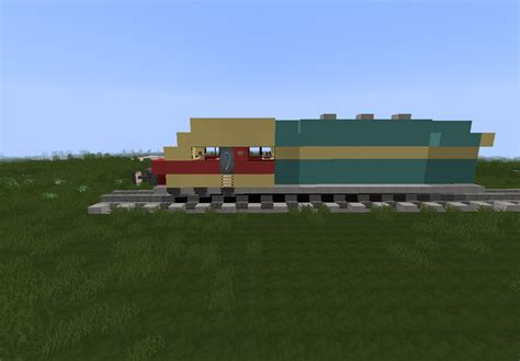 Diesel Locomotive #4 EMD WDG 4 Minecraft Map